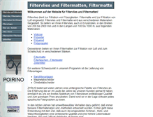 Tablet Screenshot of filtervlies.com